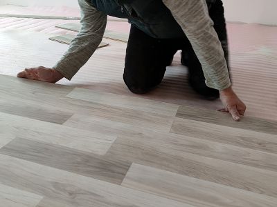 Bedroom Flooring Installation
