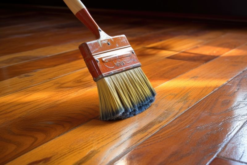 Black Hardwood Floor Staining