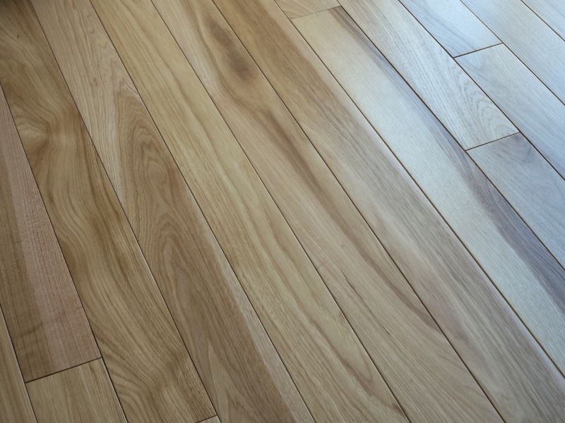 Hickory Floor Installation detail