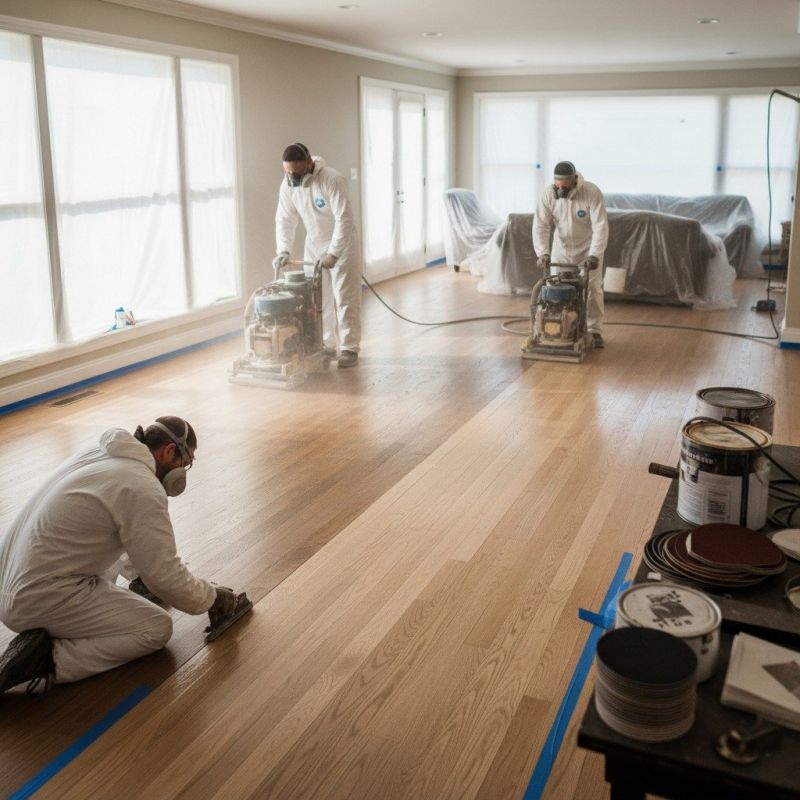 Hardwood Floor Refinishing