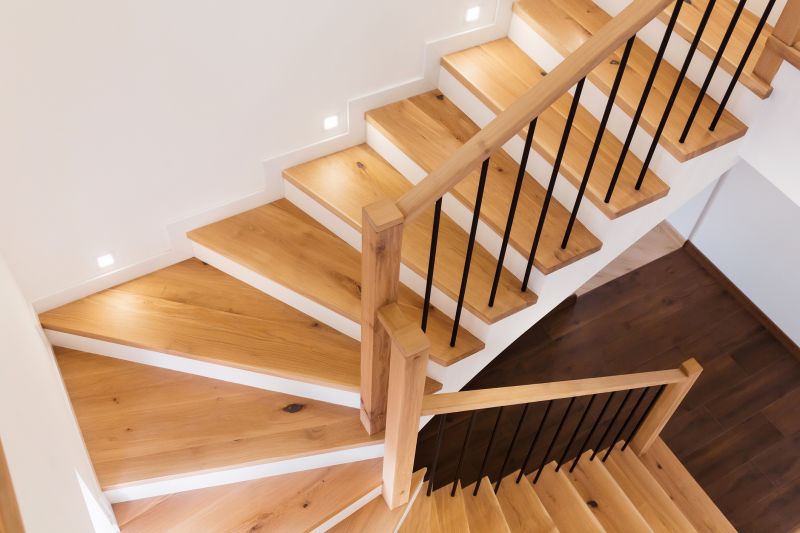 Oak Stairs Refinishing