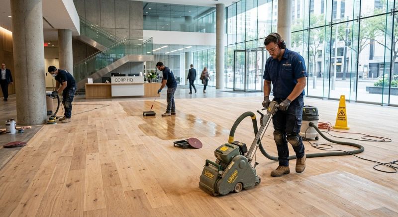 Hardwood Floor Installation