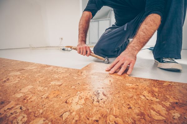Cork Floor Refinishing Service
