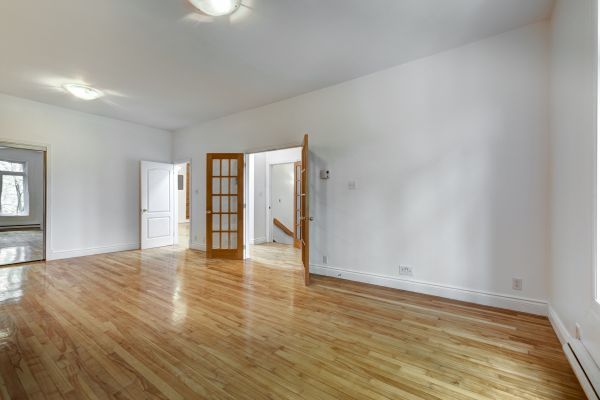 Birch Plank Floor Installation