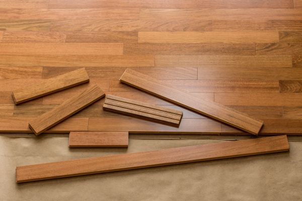 Cherry Plank Floor Install